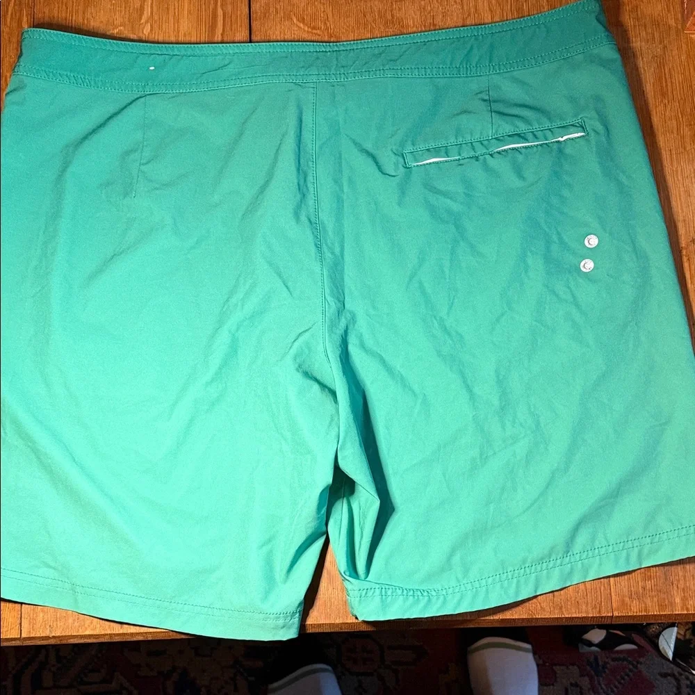 American Eagle Ombré Green Board Shorts